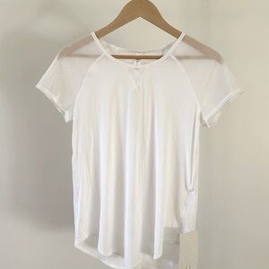 Lululemon Mix and Mesh Tee